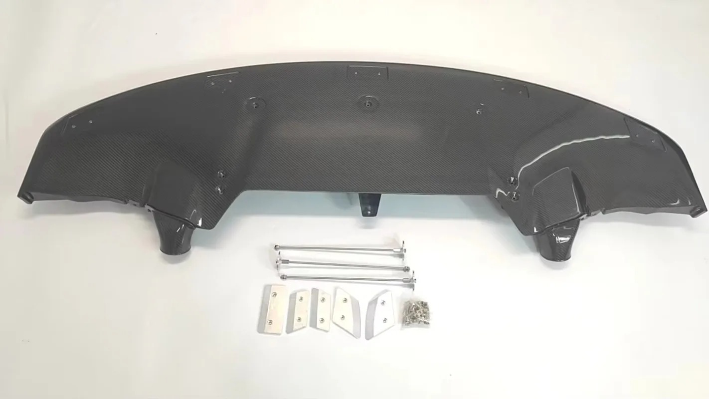 New Product Dry Carbon Fiber GT4 Style Front Bumper Lip for F80 M3 F82 M4 Dry Carbon Fiber Front Lip Perfect Fitment